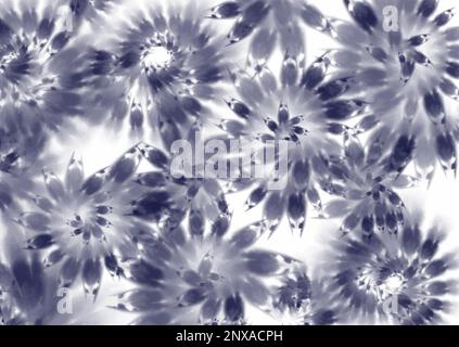 Hintergrunddesign im Shibori-Stil mit Bindegürtel Stock Vektor