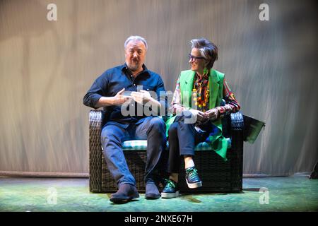 © Jeff Moore The Great British Bake Off Musical öffnet am West End im Noël Coward Theatre für einen zwölfwöchigen Lauf vom 25. Februar bis 13. Mai 2023. ICH Stockfoto