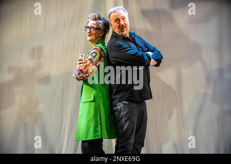 © Jeff Moore The Great British Bake Off Musical öffnet am West End im Noël Coward Theatre für einen zwölfwöchigen Lauf vom 25. Februar bis 13. Mai 2023. ICH Stockfoto