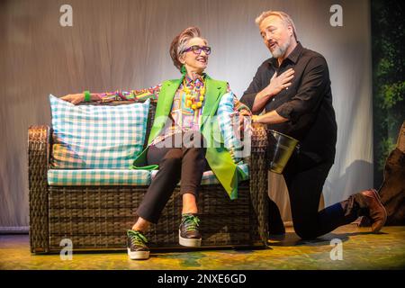 © Jeff Moore The Great British Bake Off Musical öffnet am West End im Noël Coward Theatre für einen zwölfwöchigen Lauf vom 25. Februar bis 13. Mai 2023. ICH Stockfoto