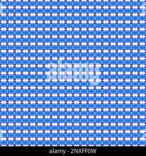Abstraktes Muster der blauen Orchideen Stockfoto