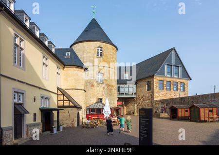 Waldeck: Schloss Waldeck in Nordhessen, Hessen, Hessen, Deutschland Stockfoto