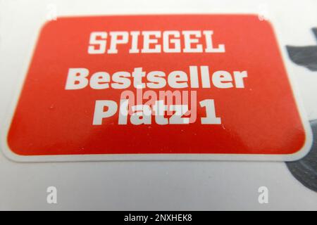 Spiegel Bestseller Platz 1 / Eins Stockfoto