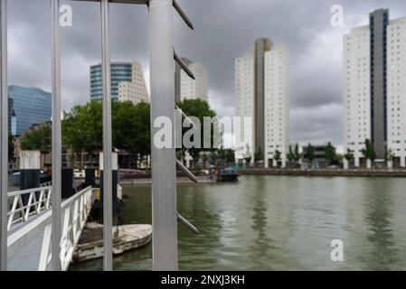 15. September 2021, Rotterdam Maritime Museum, Südholland, Rotterdam, Niederlande. Das Hafenmuseum im historischen Leuvehaven, der niederländischen Großstadt Stockfoto