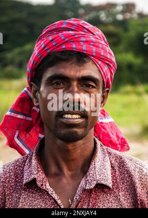 Bangladescher Porträts in Dhaka, Bangladesch. Stockfoto