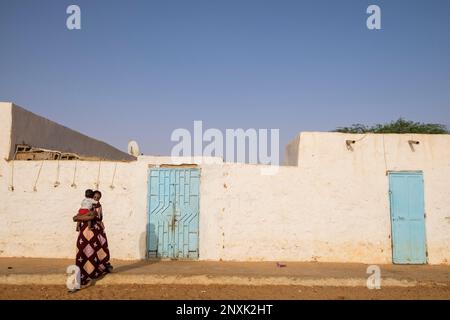 Mauretanien, Chinguetti, Alltag Stockfoto