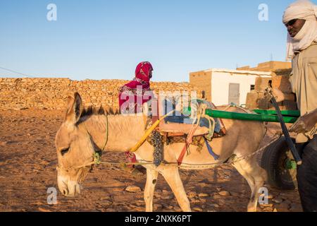 Mauretanien, Chinguetti, Alltag Stockfoto