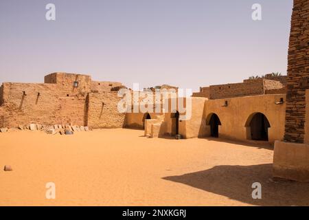 Mauretanien, Chinguetti, Altstadt, Moschee Stockfoto