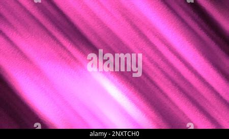 Hintergrund mit diagonalen farbigen Linien und flackerndem Licht. Bewegung. Farbiger Hintergrund des Lichtstroms mit diagonalen Streifen und Lichtimpulsen. Abstrakter Ablauf Stockfoto