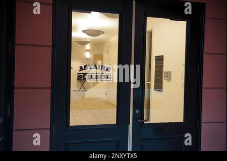 Gebäude benannt nach Fred Astaire auf dem Sony Stdudios Lot, ehemals MGM, in Culver City, CA Stockfoto