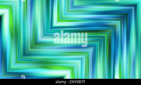 Farbenfroher Hintergrund gestreifter geometrischer Ecken. Bewegung. Geometrisches Muster mit bunten Streifen. Dreieckige Ecken aus bunten Streifen i Stockfoto