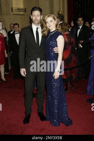 Darren Le Gallo und Amy Adams nehmen an den jährlichen Academy Awards 83. Teil, die am 27. Februar 2011 im Kodak Theatre in Hollywood, Kalifornien, stattfinden. Foto: Francis Specker Stockfoto