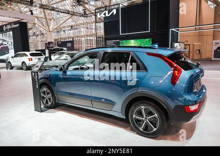 2023 Kia Niro PHEV-Plug-in-Hybrid-SUV Stockfoto