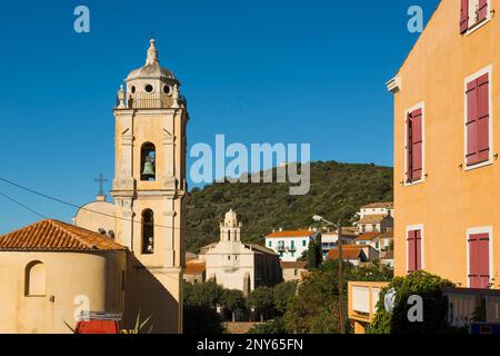 Cargese, Departement Haute-Corse, Westküste, Departement Corse-du-Sud, Korsika, Mittelmeer, Frankreich Stockfoto