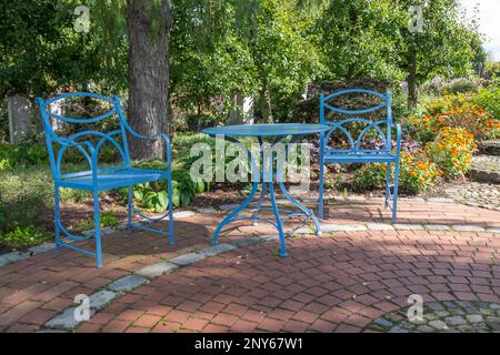 Bezirksgarten, Burgsteinfurt, Mürstenland, Nordrhein-Westfalen, Deutschland Stockfoto