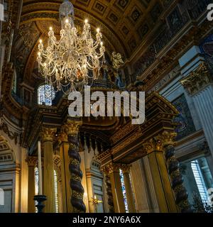 Innenansicht der St. Pauls Cathedral Stockfoto