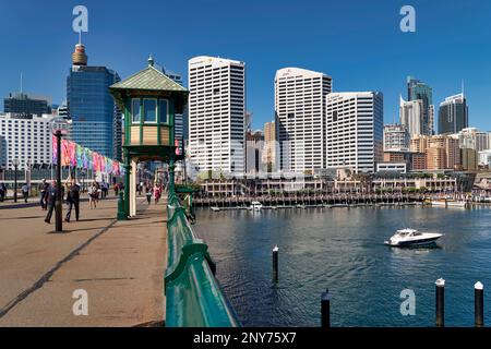 Sydney Australien. Darling Harbour Stockfoto