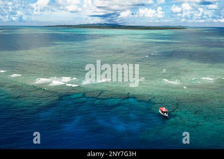 Yap Island, Lagune, Pazifik, Yap, Caroline Islands, Föderierte Staaten von Mikronesien, Ozeanien Stockfoto