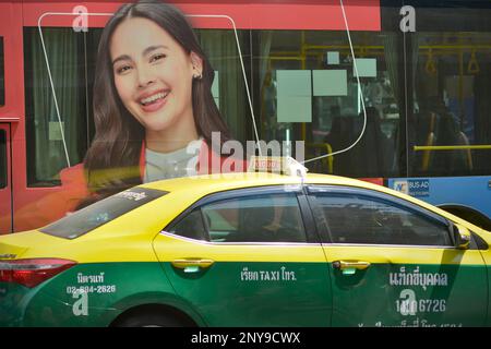 Straßenszene in Bangkok Thailand Stockfoto