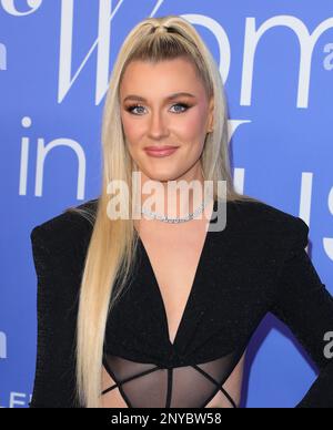 Inglewood, USA. 01. März 2023. Malibu Babie trifft am Mittwoch, den 1. März 2023, bei den Billboard Women in Music Awards 2023 im YouTube Theater in Inglewood, Kalifornien, ein . (Foto: Juan Pablo Rico/Sipa USA) Guthaben: SIPA USA/Alamy Live News Stockfoto