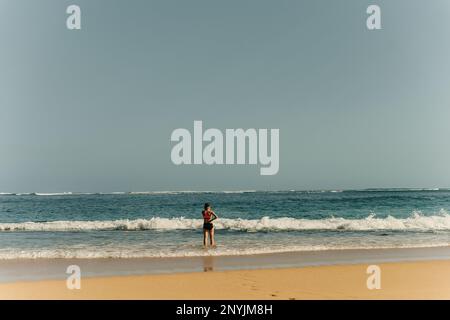 Tunnels Beach, kauai, hawaii, usa - september 2022. Hochwertiges Foto Stockfoto