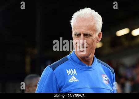 Ipswich Town Manager Mick McCarthy - Crystal Palace / Ipswich Town, Carabao Cup zweite Runde, Selhurst Park, London - 22. August 2017. Stockfoto