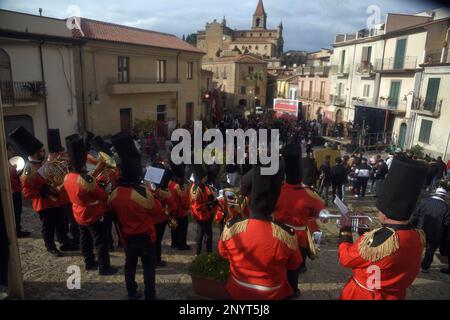 Ficarra Karneval 2023 Stockfoto