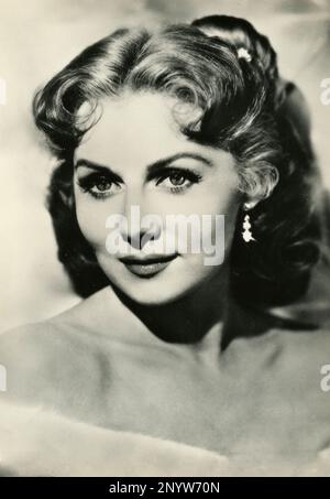 Amerikanische Schauspielerin Rhonda Fleming, USA 1950er Stockfoto