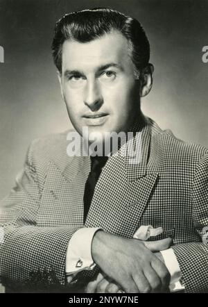 Amerikanischer Schauspieler Stewart Granger, USA 1950er Stockfoto