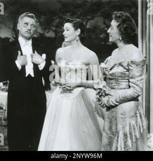 Der amerikanische Schauspieler Danny Kaye und die Schauspielerin Gene Tierney im Film „The Riviera“, USA 1951 Stockfoto