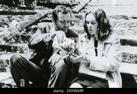 Der amerikanische Schauspieler Jack Lemmon und die Schauspielerin Sandy Dennis im Film The Out-of-Towners, USA 1970 Stockfoto