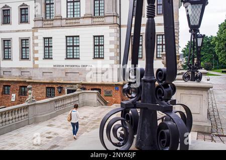 Gninski-Ostrogski Palast Gehäuse Muzeum Fryderyka Chopina Frederic Chopin Museum Warschau Polen Europa. Stockfoto