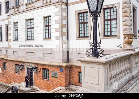 Gninski-Ostrogski Palast Gehäuse Muzeum Fryderyka Chopina Frederic Chopin Museum Warschau Polen Europa. Stockfoto