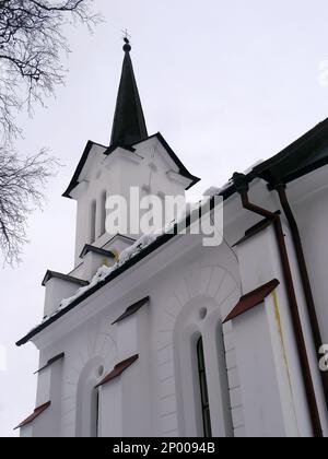 Evangelische Kirche, Starý Smokovec, Ótátrafüred, Slowakische Republik, Europa Stockfoto