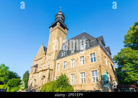 Wetter (Ruhr): Rathaus in Ruhrgebiet, Nordrhein-Westfalen, Nordrhein-Westfalen, Deutschland Stockfoto