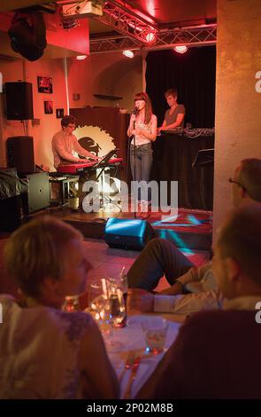 Clazz Jazz Club, 2 Vana Turg, Tallinn, Estland Stockfoto
