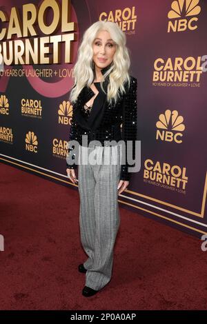 Hollywood, Ca. 2. März 2023. Cher bei der Carol Burnett: 90 Years of Laughter Love Veranstaltung in Avalon in Hollywood, Kalifornien, am 2. März 2023. Kredit: Faye Sadou/Media Punch/Alamy Live News Stockfoto