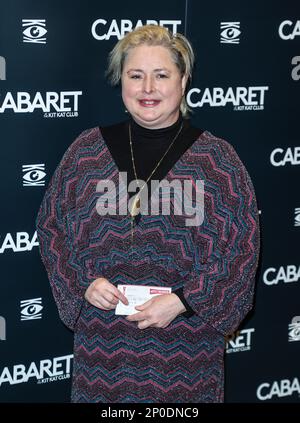 London, Großbritannien. 02. März 2023. Siobhán McSweeney sah, wie er an einer Galaabend für "Cabaret at the Kit Kat Club" in London teilnahm. (Foto: Brett Cove/SOPA Images/Sipa USA) Guthaben: SIPA USA/Alamy Live News Stockfoto