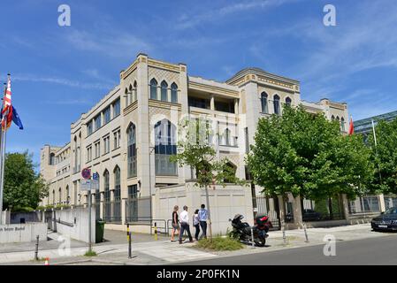 Botschaft der Vereinigten Arabischen Emirate, Hiroshimastrasse, Tiergarten, Mitte, Berlin, Deutschland Stockfoto