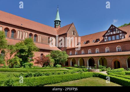 St. Marienklosterkirche, Lehnin Kloster, Brandenburg, Deutschland Stockfoto