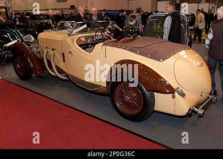 Lagonda LG 45 Rapide, 1937 gebaut, ehemaliger Eigentümer Clark Gable, Baumeister W.O. Bentley Stockfoto