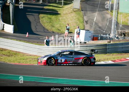 Audi R8 LMS, FIA GT3, Nuerburgring 24h-Rennen 2017, Eifel, Rheinland-Pfalz, Deutschland Stockfoto