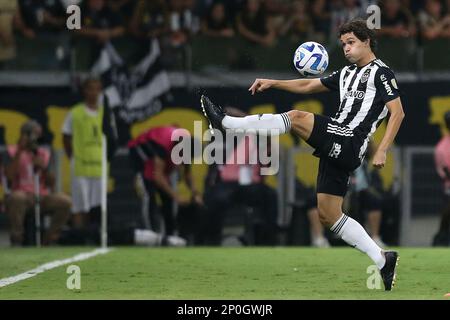 1. März 2023: Estadio Mineirao, Belo Horizonte, Brasilien: DoD&#XF4; von Atlético Mineiro während des Fußballspiels Copa Libertadores zwischen Atletico Mineiro und Carabobo Stockfoto