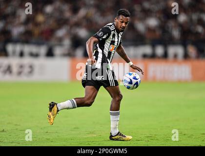 1. März 2023: Estadio Mineirao, Belo Horizonte, Brasilien: Edenilson von Atlético Mineiro, während des Fußballspiels Copa Libertadores zwischen Atletico Mineiro und Carabobo Stockfoto