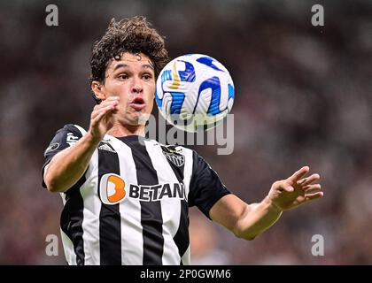 1. März 2023: Estadio Mineirao, Belo Horizonte, Brasilien: DoD&#XF4; von Atlético Mineiro während des Fußballspiels Copa Libertadores zwischen Atletico Mineiro und Carabobo Stockfoto