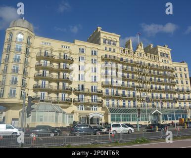 Brighton und Hove Ufer, Brighton, Großbritannien. Februar 26. 2023. Stockfoto