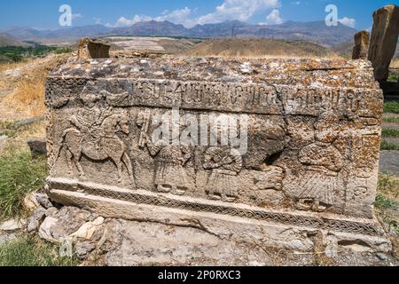 Surb Astvatsin Church (1321) in der Nähe des Dorfes Areni in der Provinz Vayots Dzor, Armenien Stockfoto