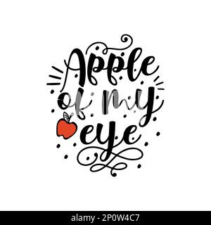 Doodle handgezeichnete inspirierende Zitate aus der Schule. Darstellung des Vektormaterials. Stock Vektor