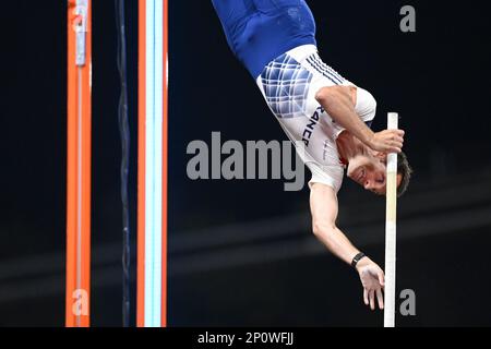 Renaud Lavillenie (Frankreich). Männer Aus Dem Stablager. Europameisterschaft München 2022 Stockfoto