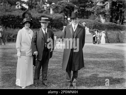 Freundschafts-Charity-Fete - Mrs. Hearst, John R. McLean, William Randolph Hearst, 1913. Stockfoto